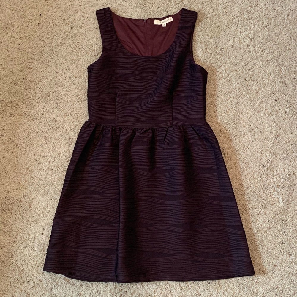 NWOT Rewind brand burgundy dress